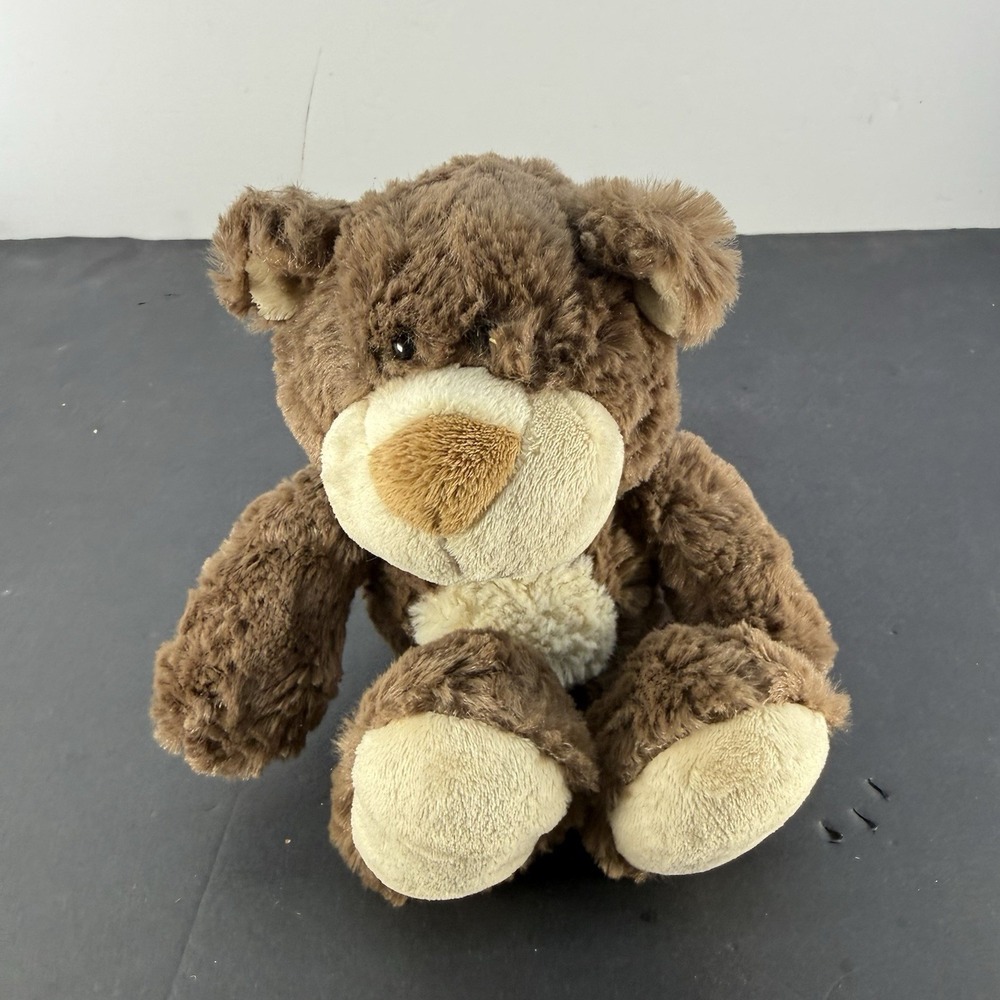 NICI Brown Teddy Bear Plush Stuffed Animal 14" Soft Toy Germany